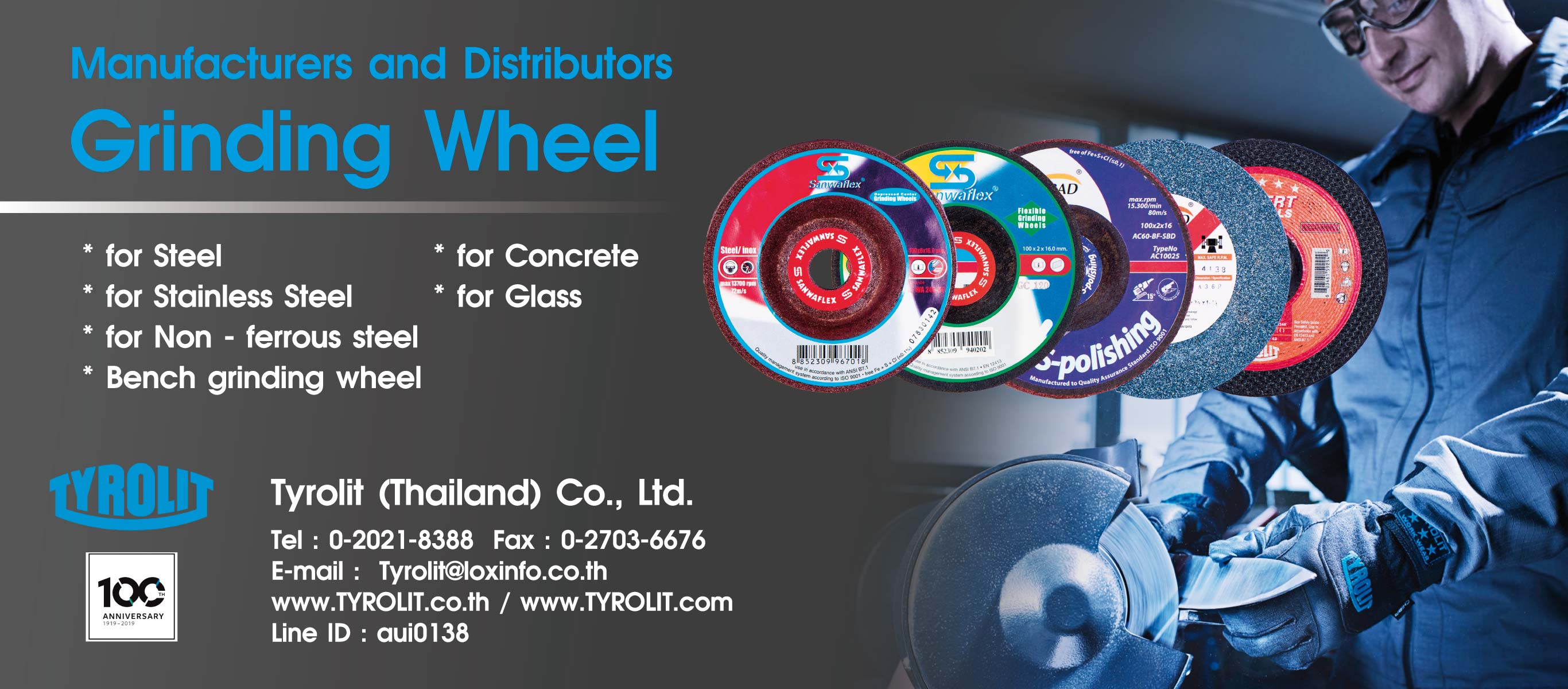 About Us Tyrolit (Thailand) Co.,Ltd